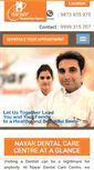 Mobile Screenshot of nayardental.com